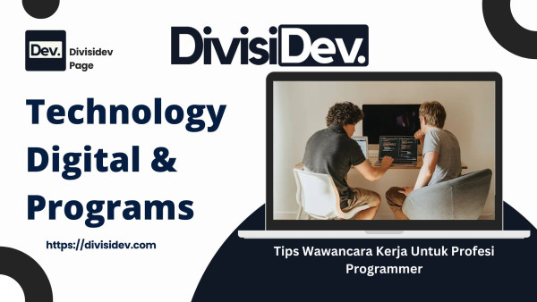 10 Tips Wawancara Kerja Untuk Profesi Programmer